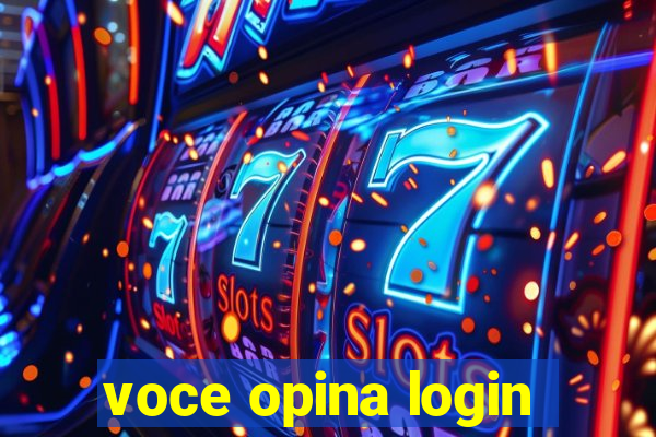 voce opina login